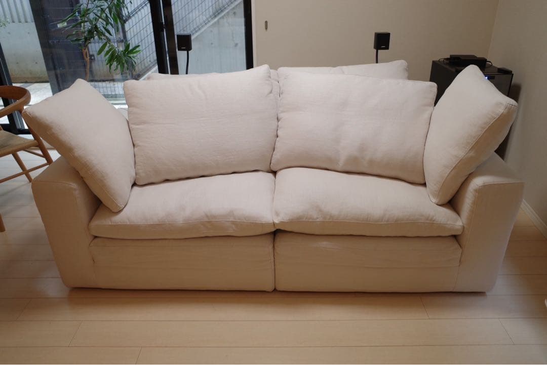 【美品】ASPLUND/コーナーソファ２つ