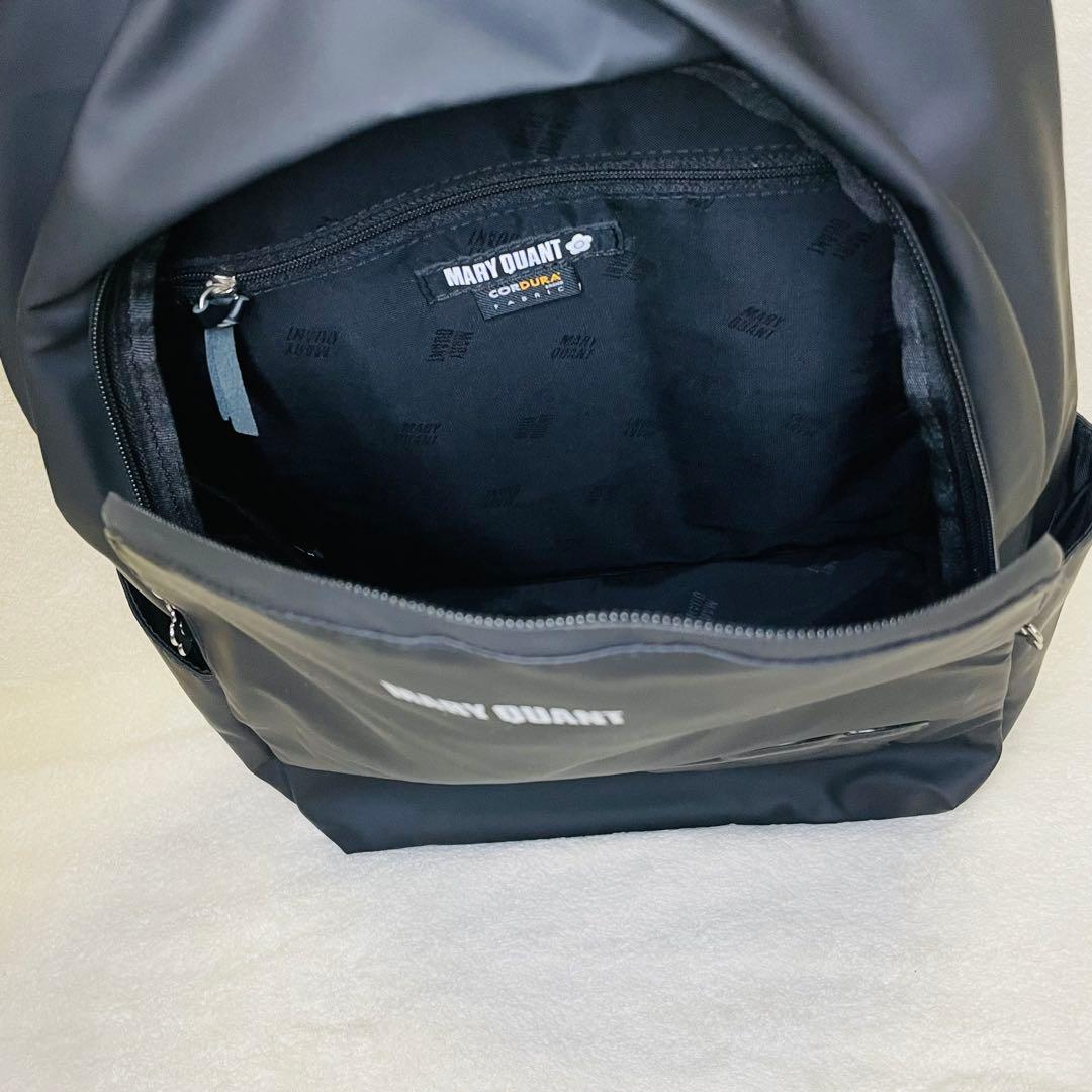 新品 MARY QUANT マリークヮントコーデュラデイジー リュック 黒