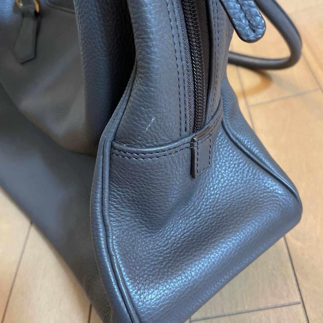 【極美品・A4可】濱野皮革工藝 HAMANO エヴィ ボストン ラージ