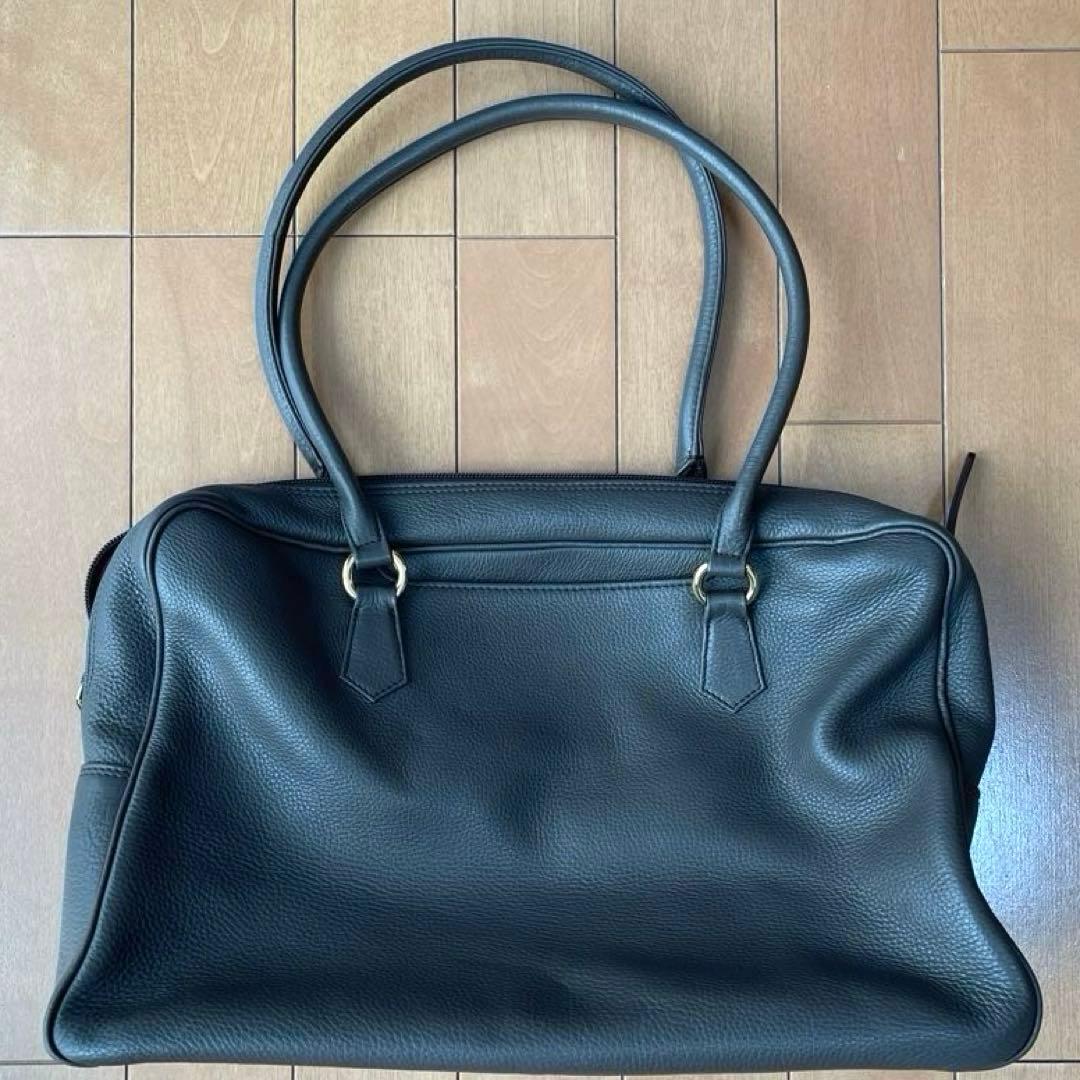 【極美品・A4可】濱野皮革工藝 HAMANO エヴィ ボストン ラージ