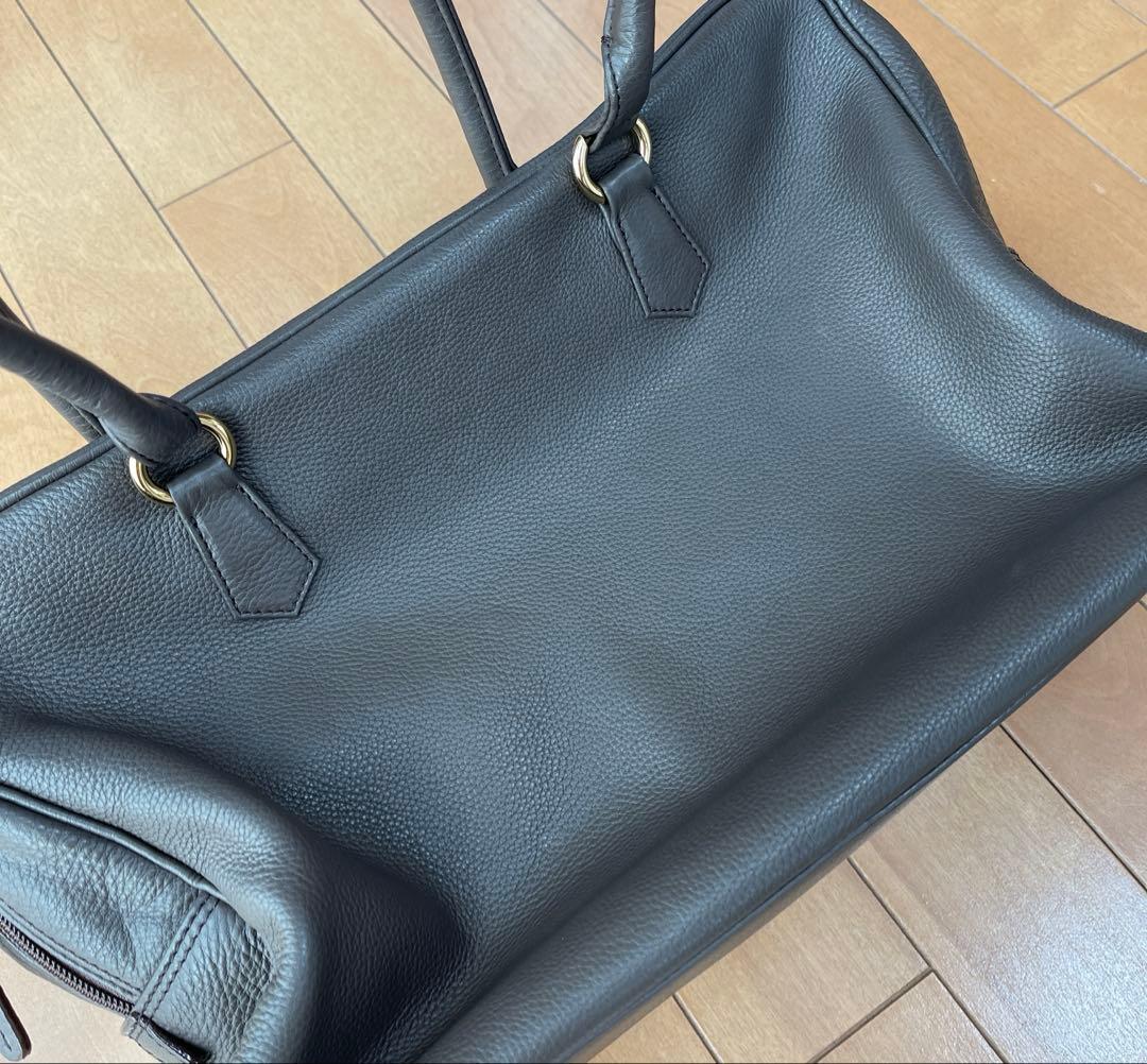 【極美品・A4可】濱野皮革工藝 HAMANO エヴィ ボストン ラージ