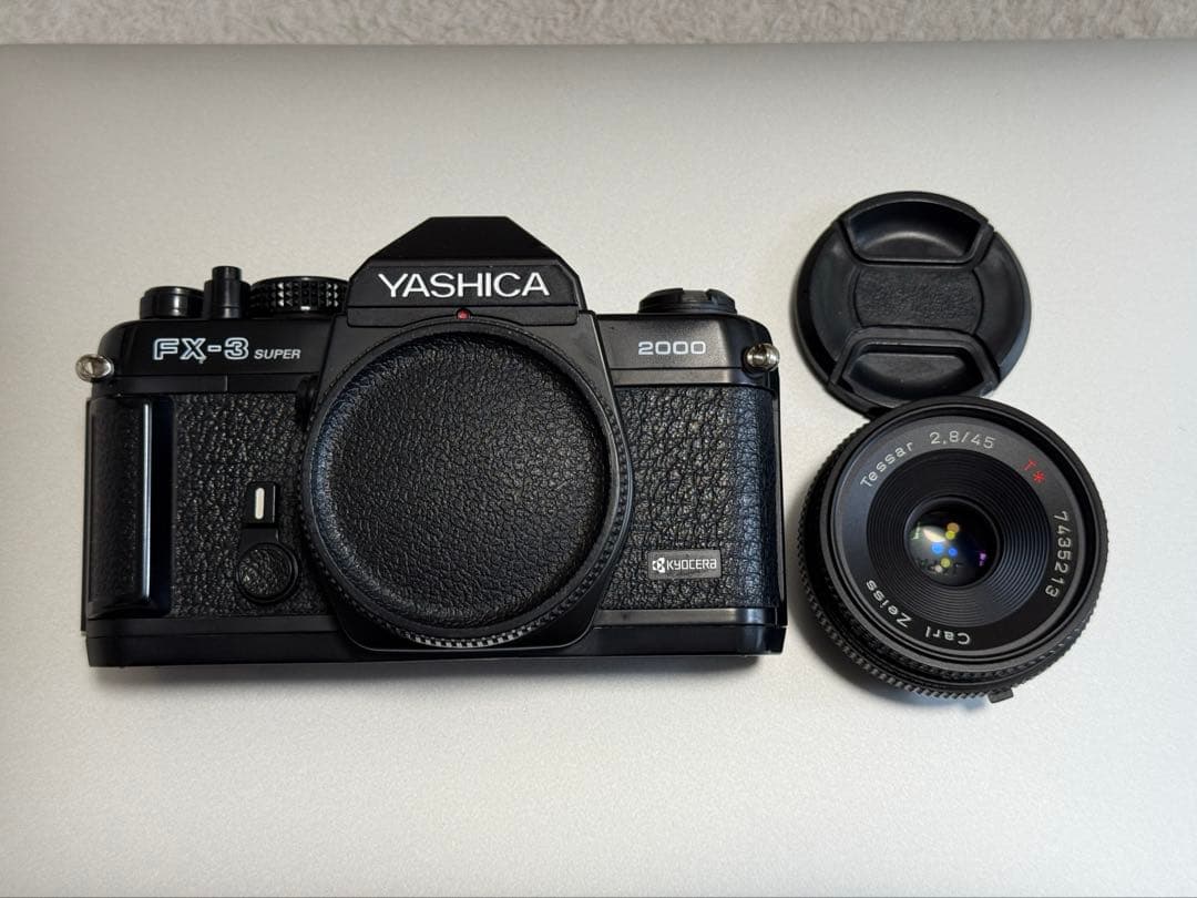 contax carlzeiss tessar 45mm f2.8 レンズのみ