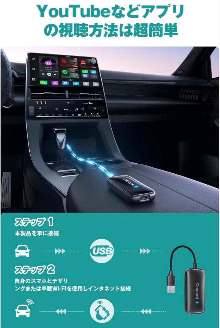 【新品】[ottocast ]Play2Video Ultra