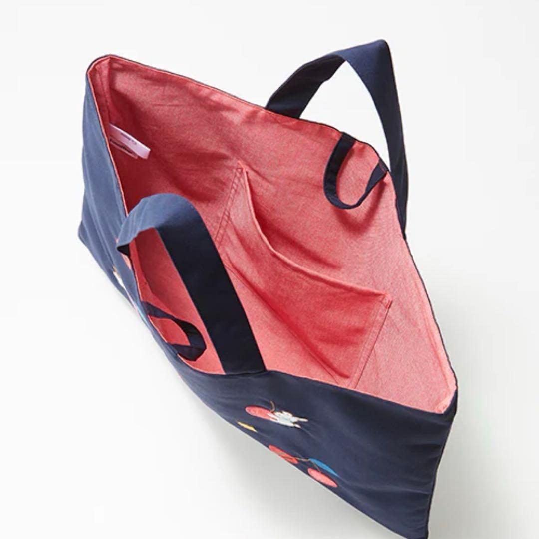 【新品】familiar ファミリア レッスンバッグ ショップ袋付き