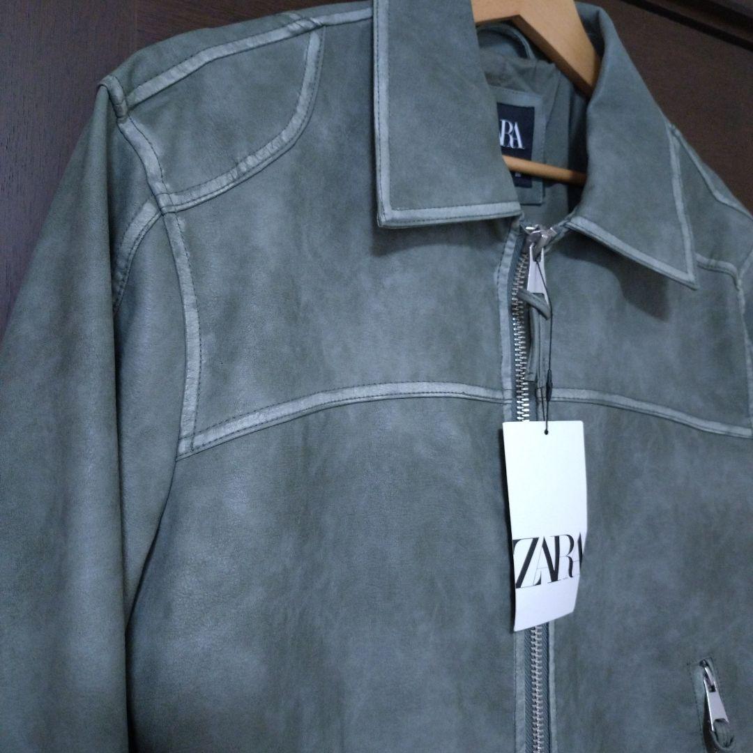 新品☆ZARA レザージャケット M ザラ