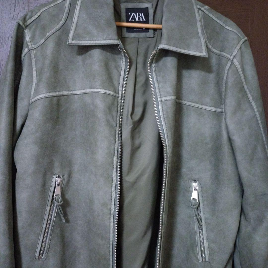新品☆ZARA レザージャケット M ザラ