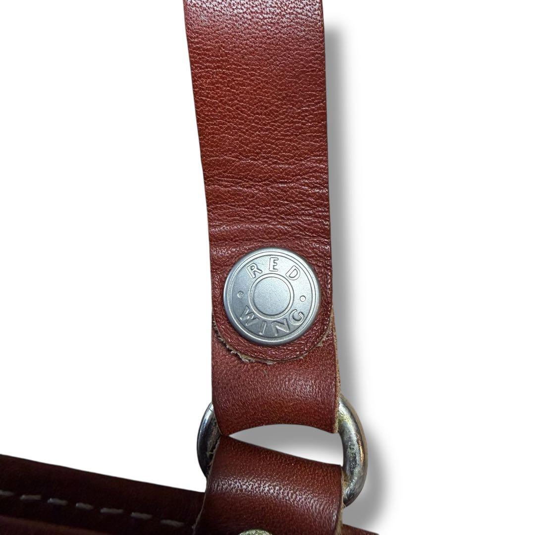 美品 RED WING ウエストポーチ ベルトポーチ レッドブラウン 本革