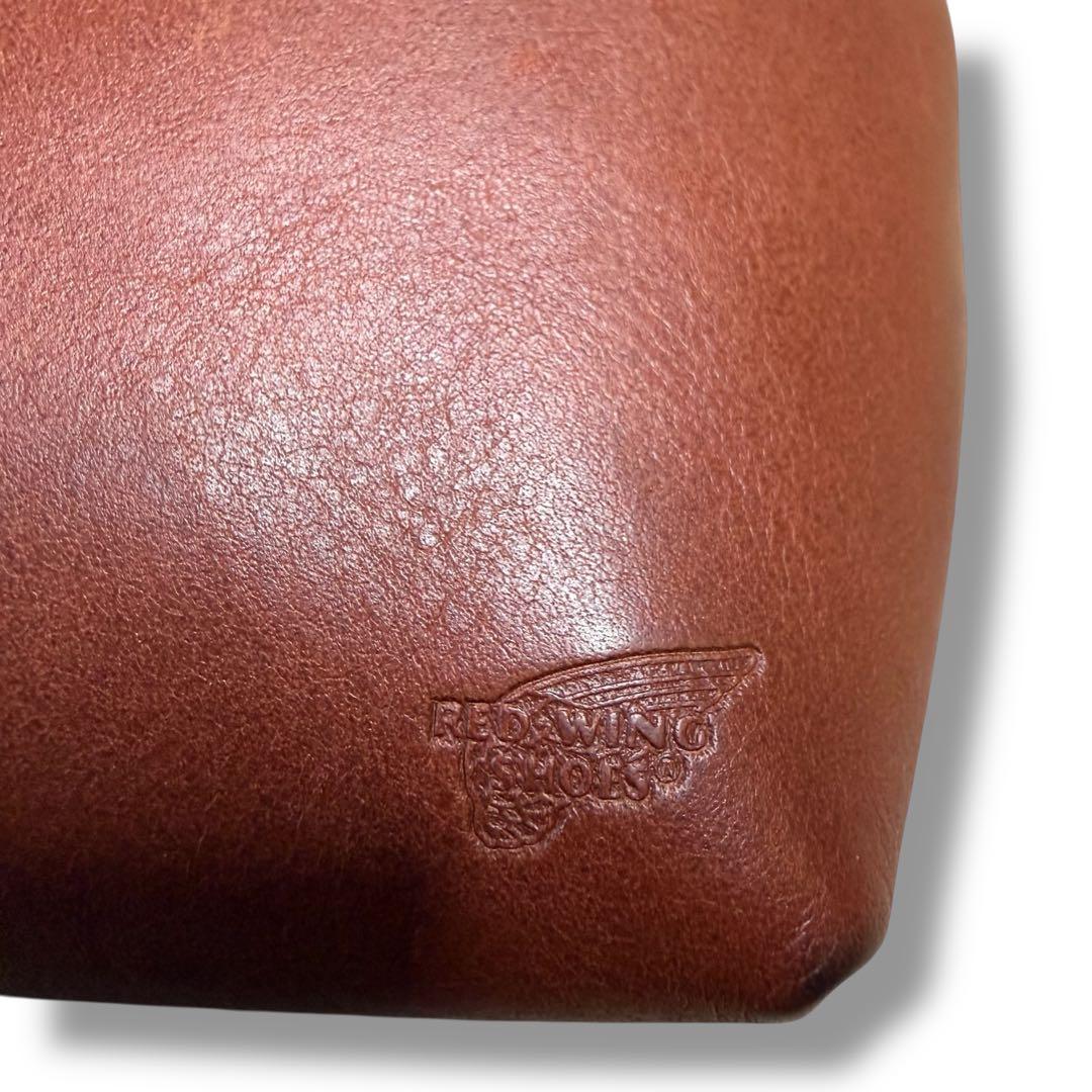 美品 RED WING ウエストポーチ ベルトポーチ レッドブラウン 本革