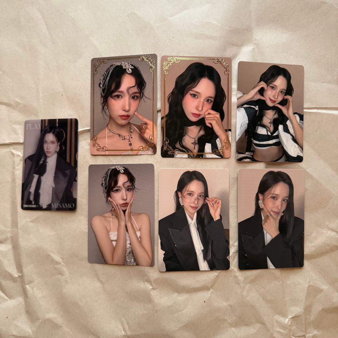 ミナ　TWICE MISAMO PLAY ラキドロ トレカ　タワレコ