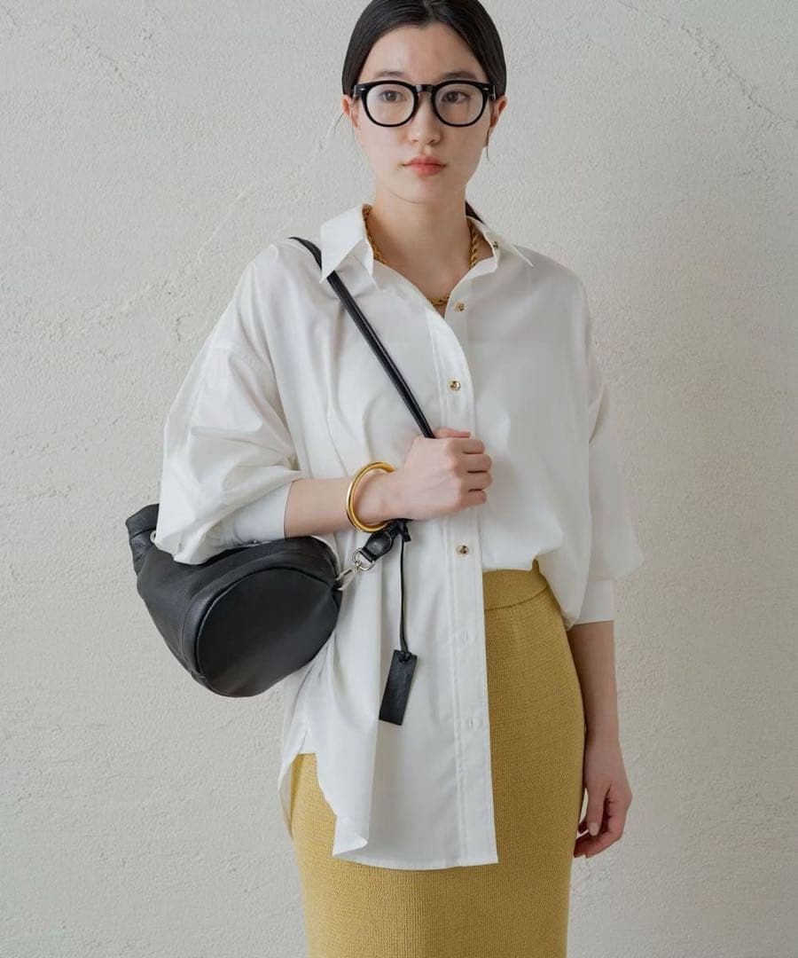 Loungedress(ラウンジドレス) 「ライトサテンBIGシャツ」