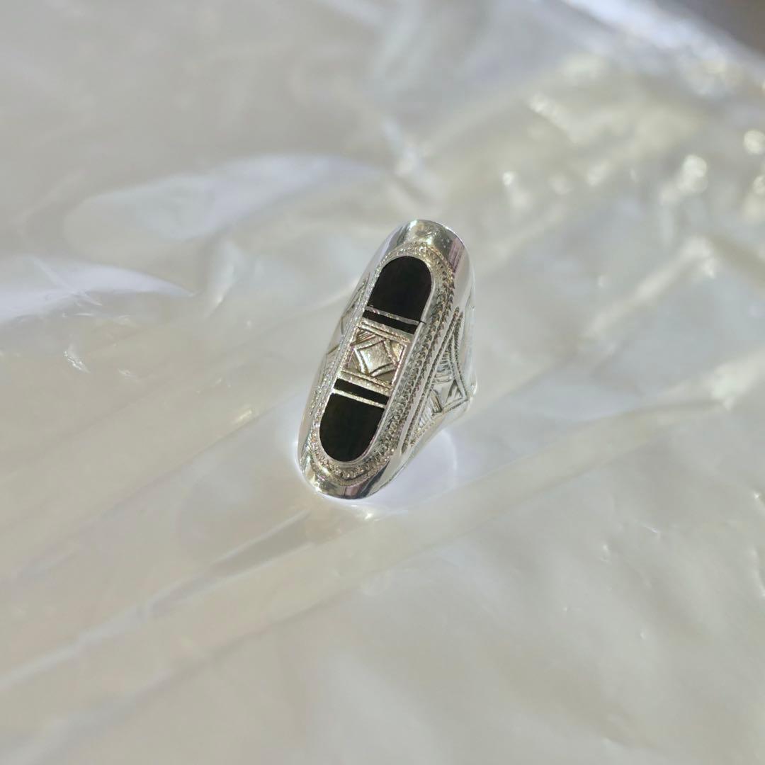 トゥアレグ族 シルバーリング エボニーウッド Touareg Tuareg