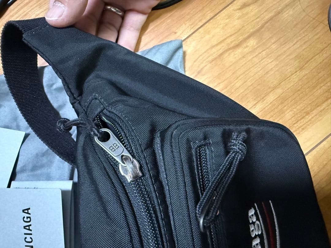 Ｒ*Ｅ様 Balenciaga ボディバッグ 黒 ナイロン