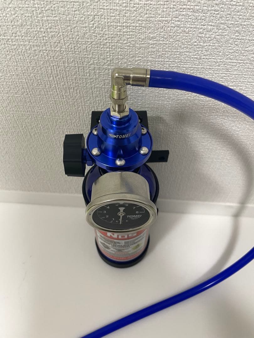 ダミーNOSボトル　ニトロ　固定ステー付き　2個セット