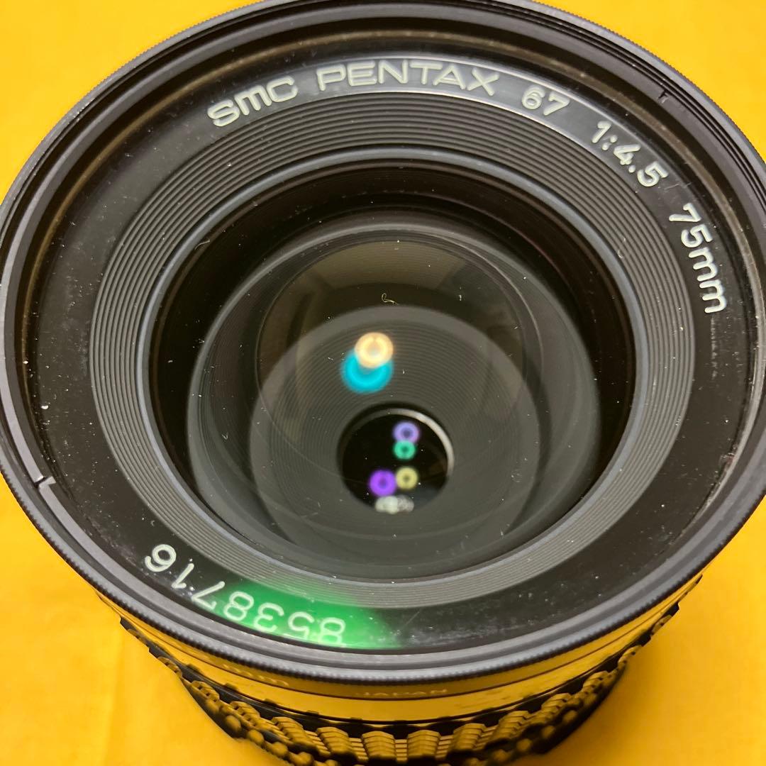 PENTAX67TTLカメラ+SMC75mm+200mmレンズセット料金