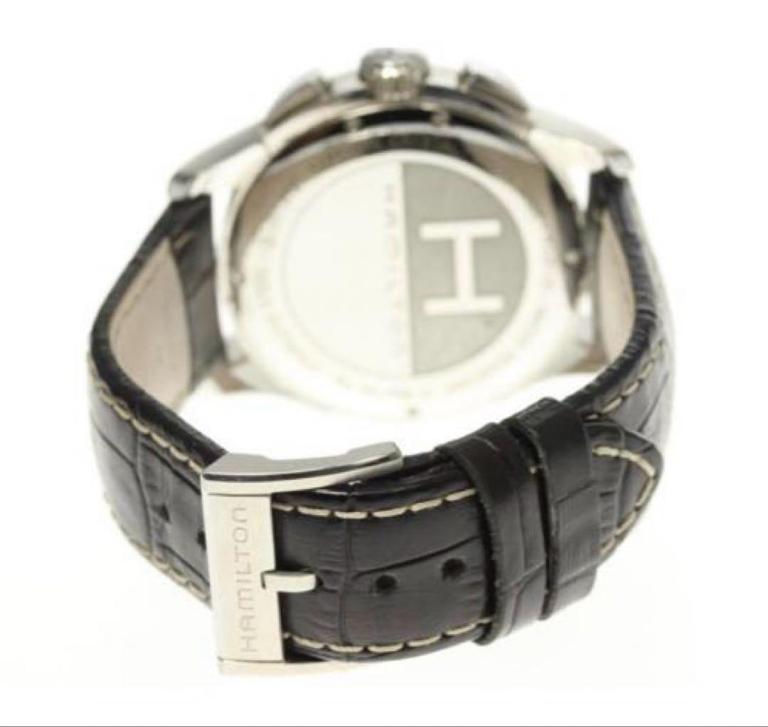 HAMILTONジャズマスター H326120 クロノグラフ 純正革ベルト