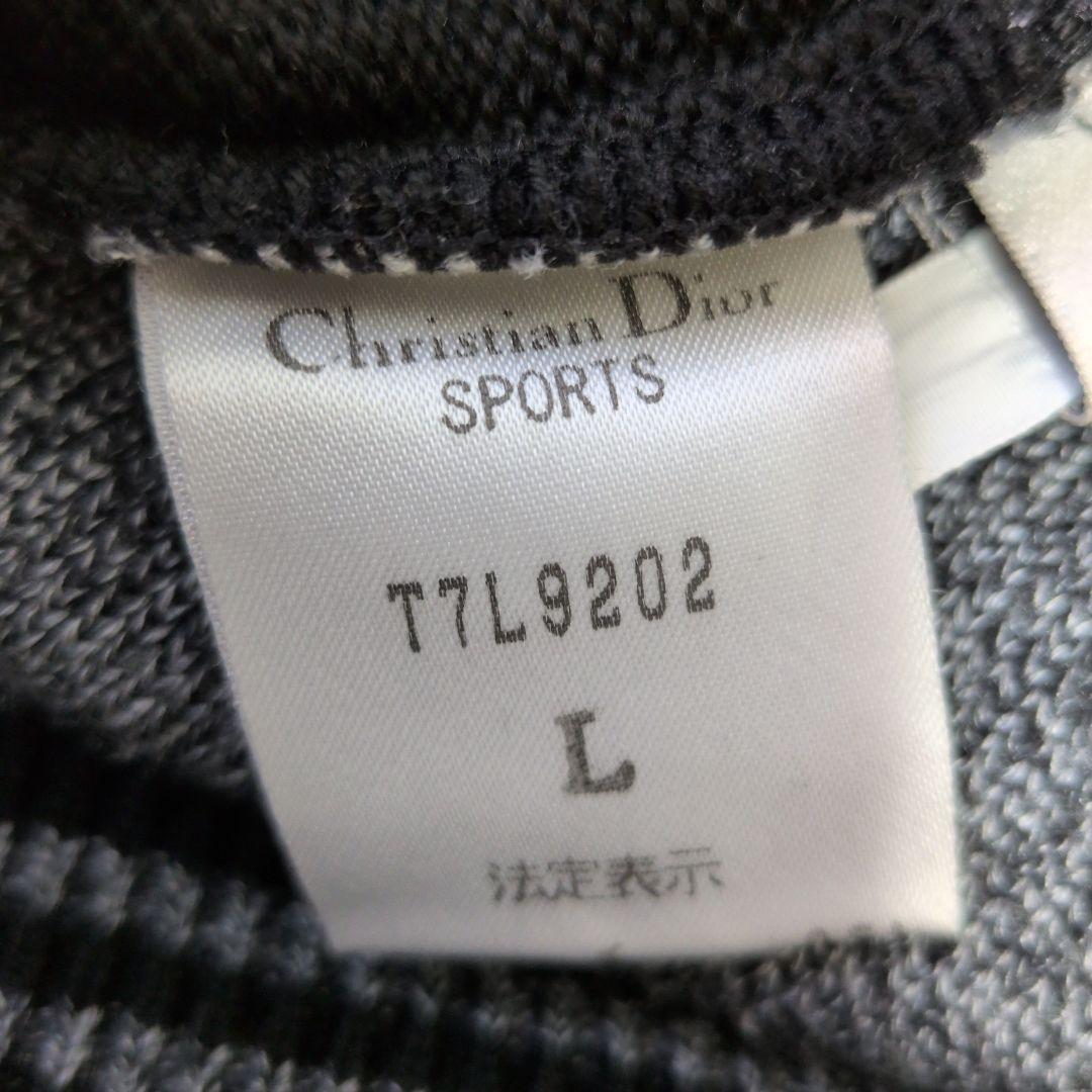クリスチャンディオール　ニット　セーター　CDロゴ　サイズL