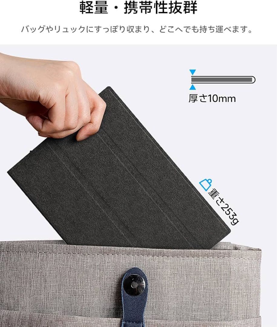 【新品】モバイルモニター 10.5インチ 超軽量253g 極細ベゼル 小型軽量