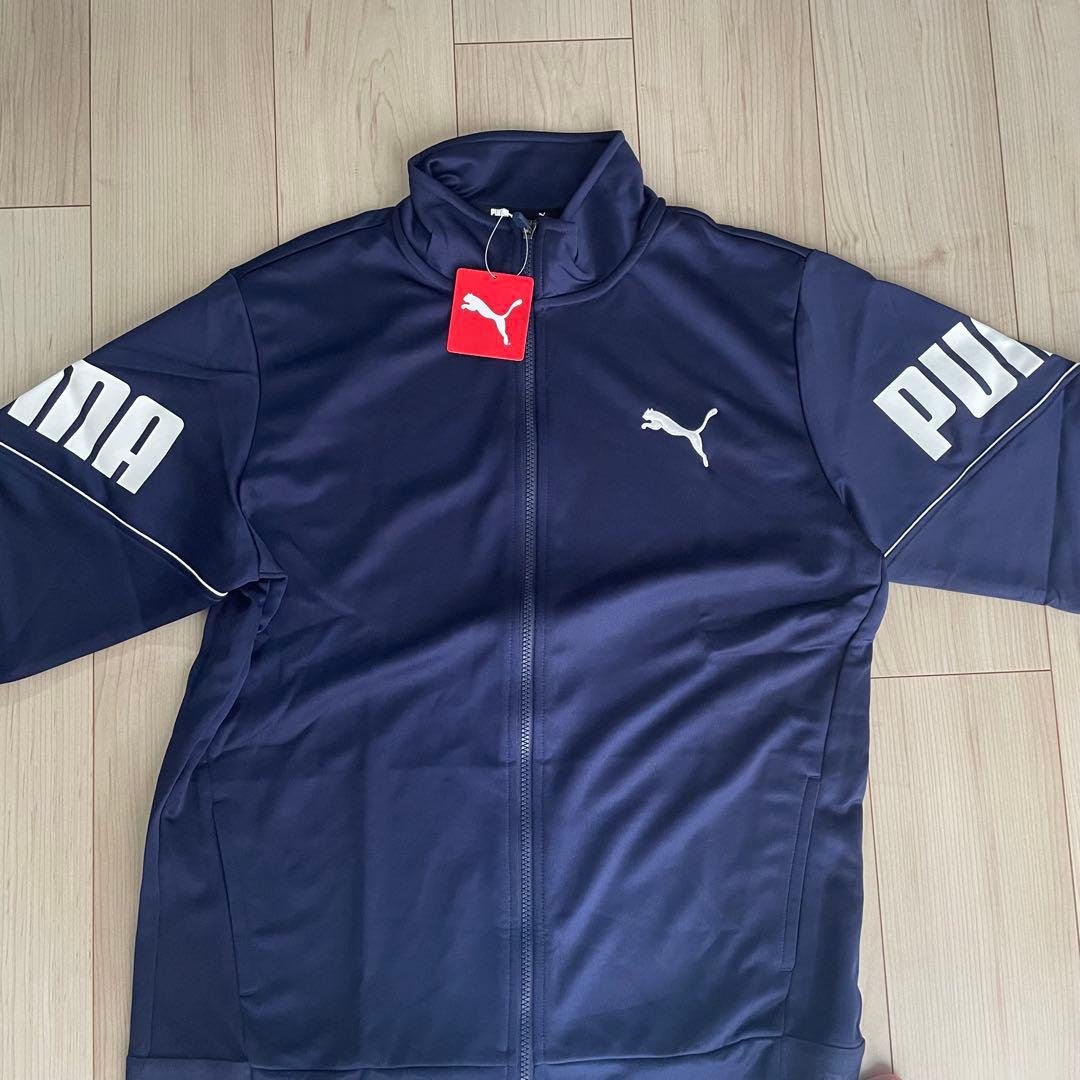 《新品》puma トレーニングウェア セットアップ ネイビー　XL
