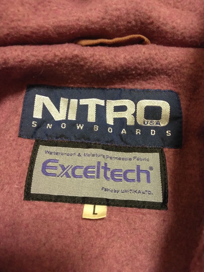 NITRO スノーボードウェアセット ブラウン