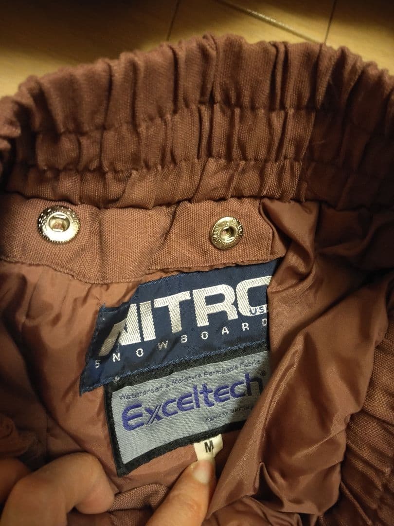 NITRO スノーボードウェアセット ブラウン