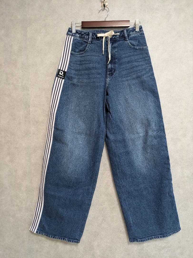 Darich リメイクライク ワイドデニムパンツ S