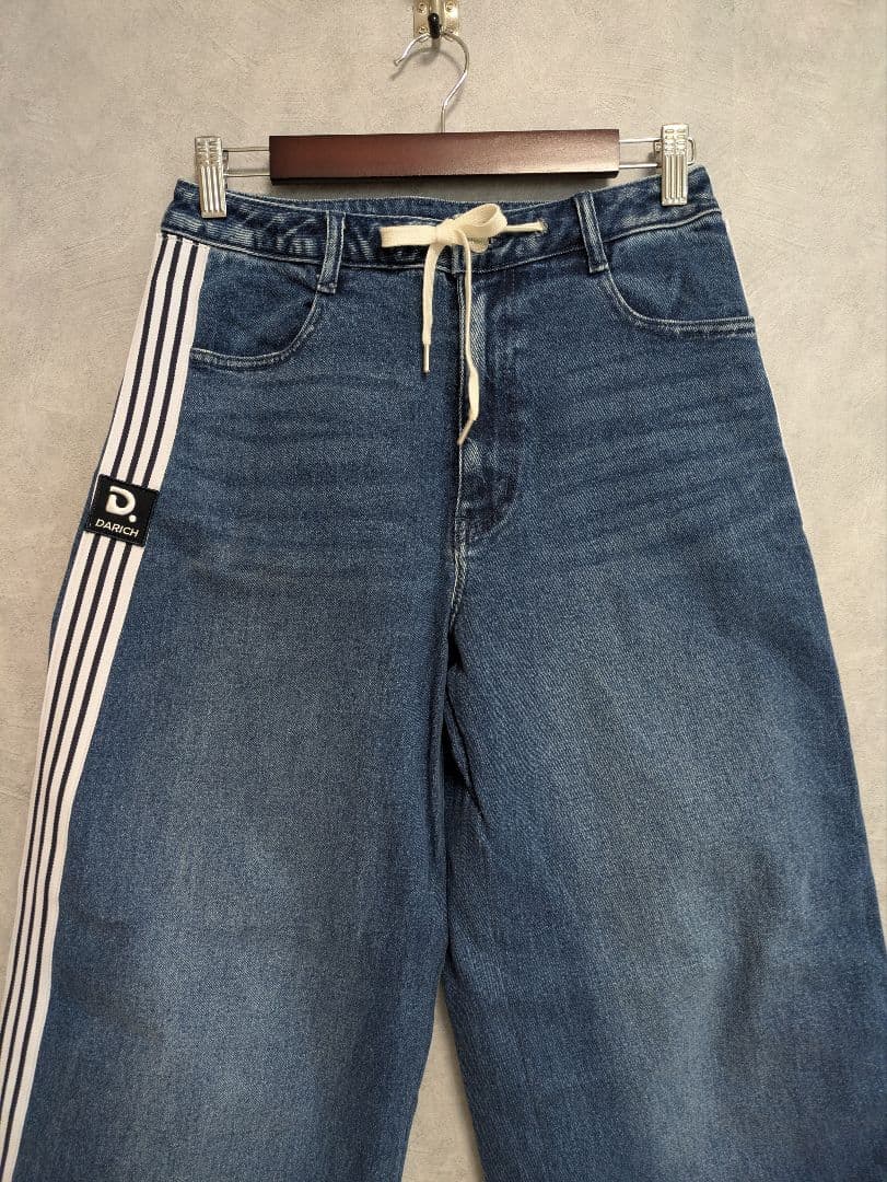 Darich リメイクライク ワイドデニムパンツ S