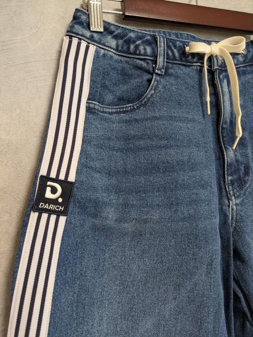 Darich リメイクライク ワイドデニムパンツ S