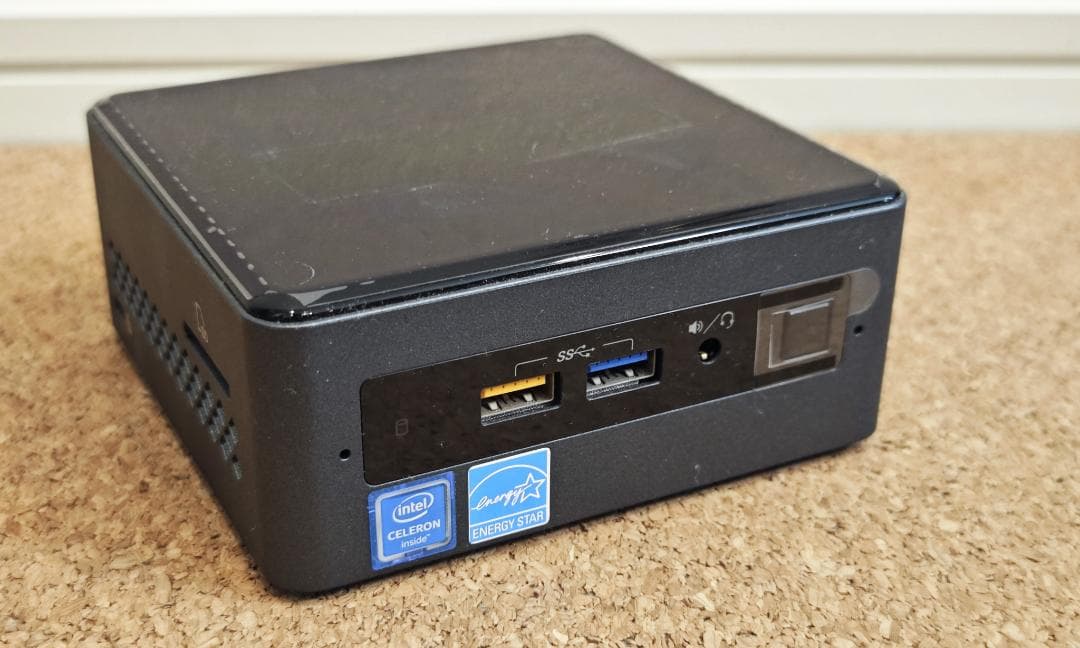 NUC7JY ミニPC Celeron4005 Mem4GB eMMC32GB