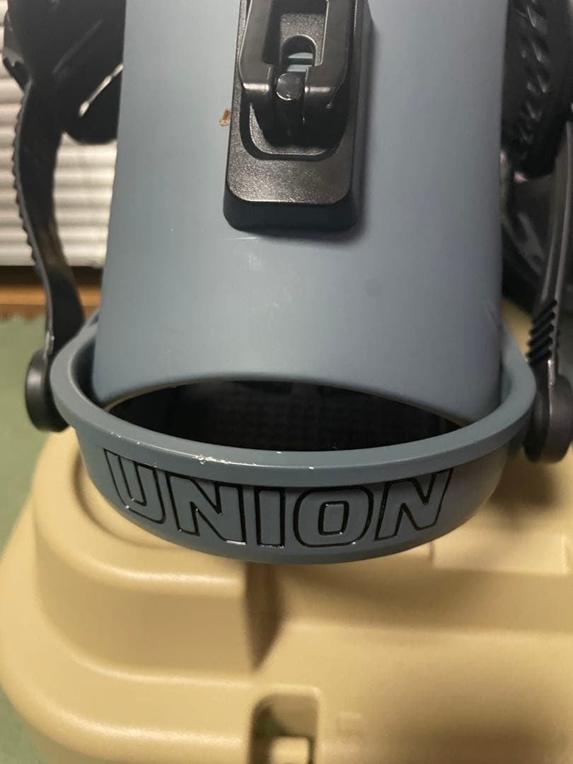 UNION スノーボード ビンディング フォース　Mサイズ　グレー