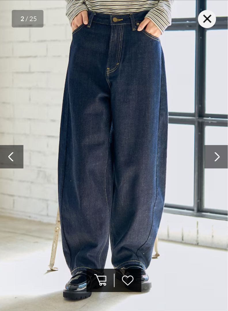 タグ付 Lee フリークスストア 別注 RIDERS 101 CURVE LEG