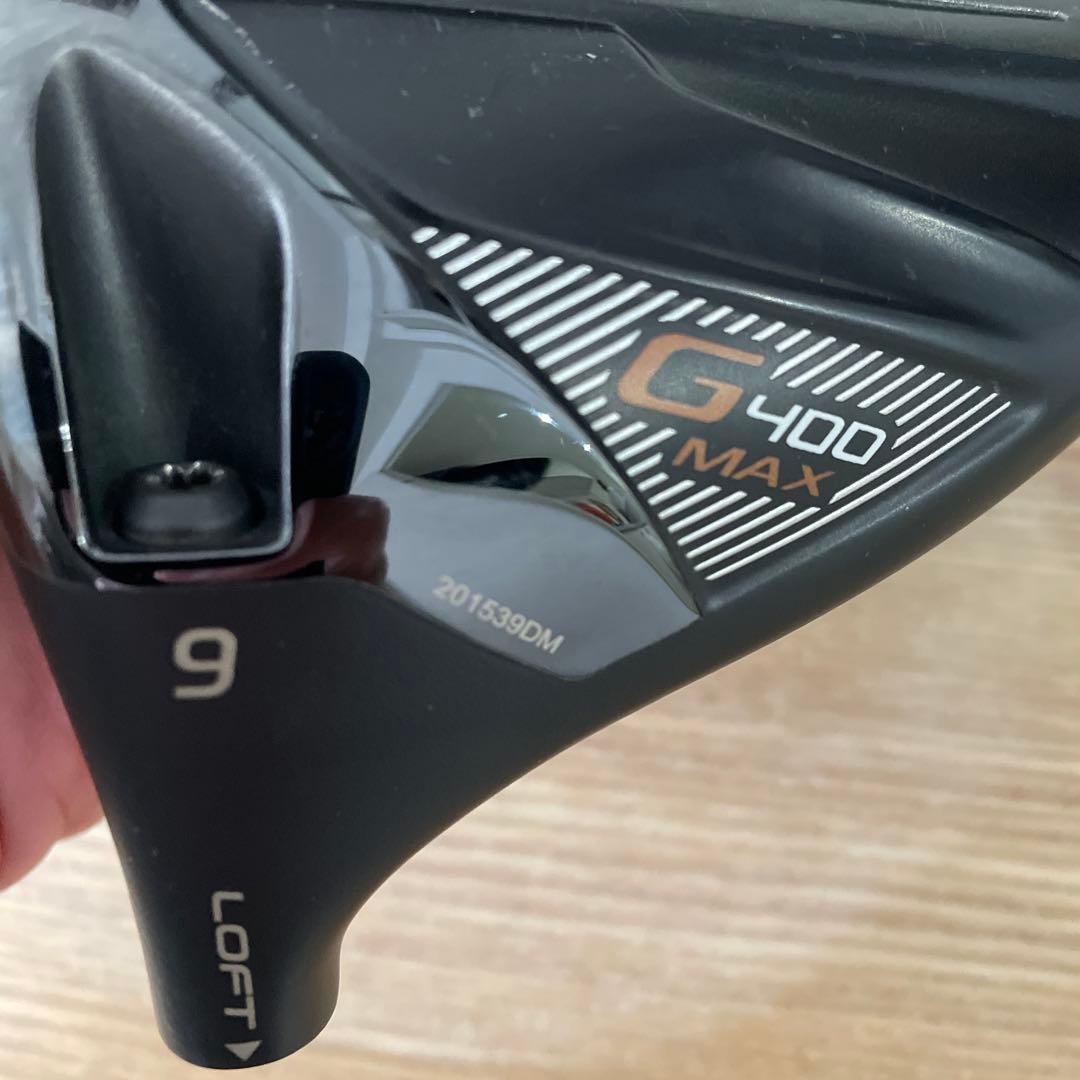 左用 PING G400MAX ドライバー9° ヘッドのみ
