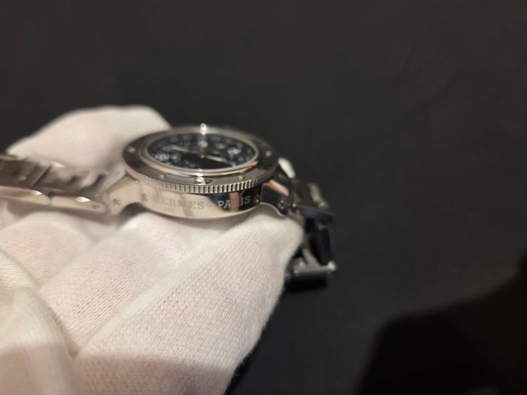 エルメス クリッパー クロノグラフCL2.310.330 / 3841 ブラック