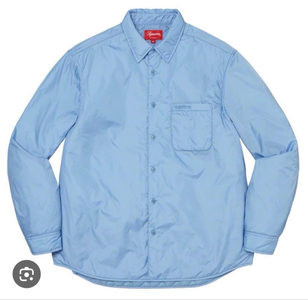 SUPREME NYLON FILLED SHIRT サイズM