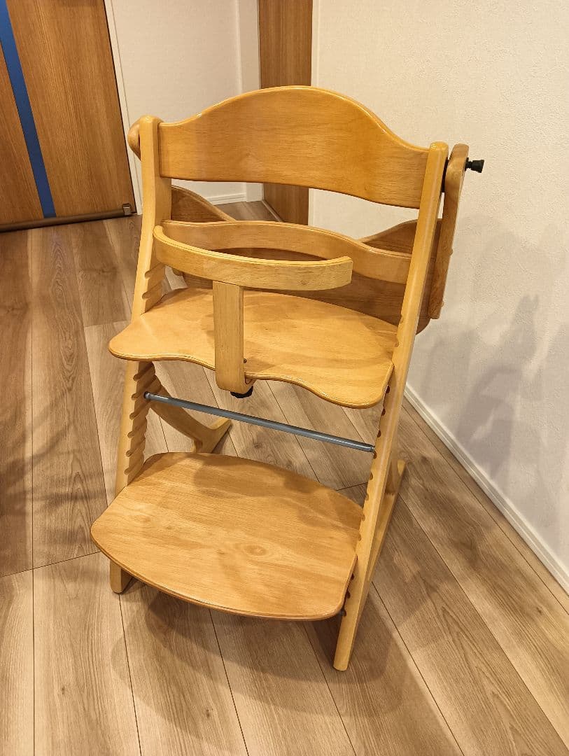 【説明書つき】すくすくチェアプラス テーブル付　ガード付 1501 NA 大和屋