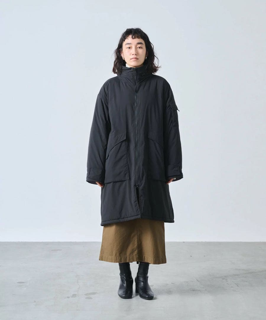 KHA:KI MIL PADDING COATミリタリーパディングコート