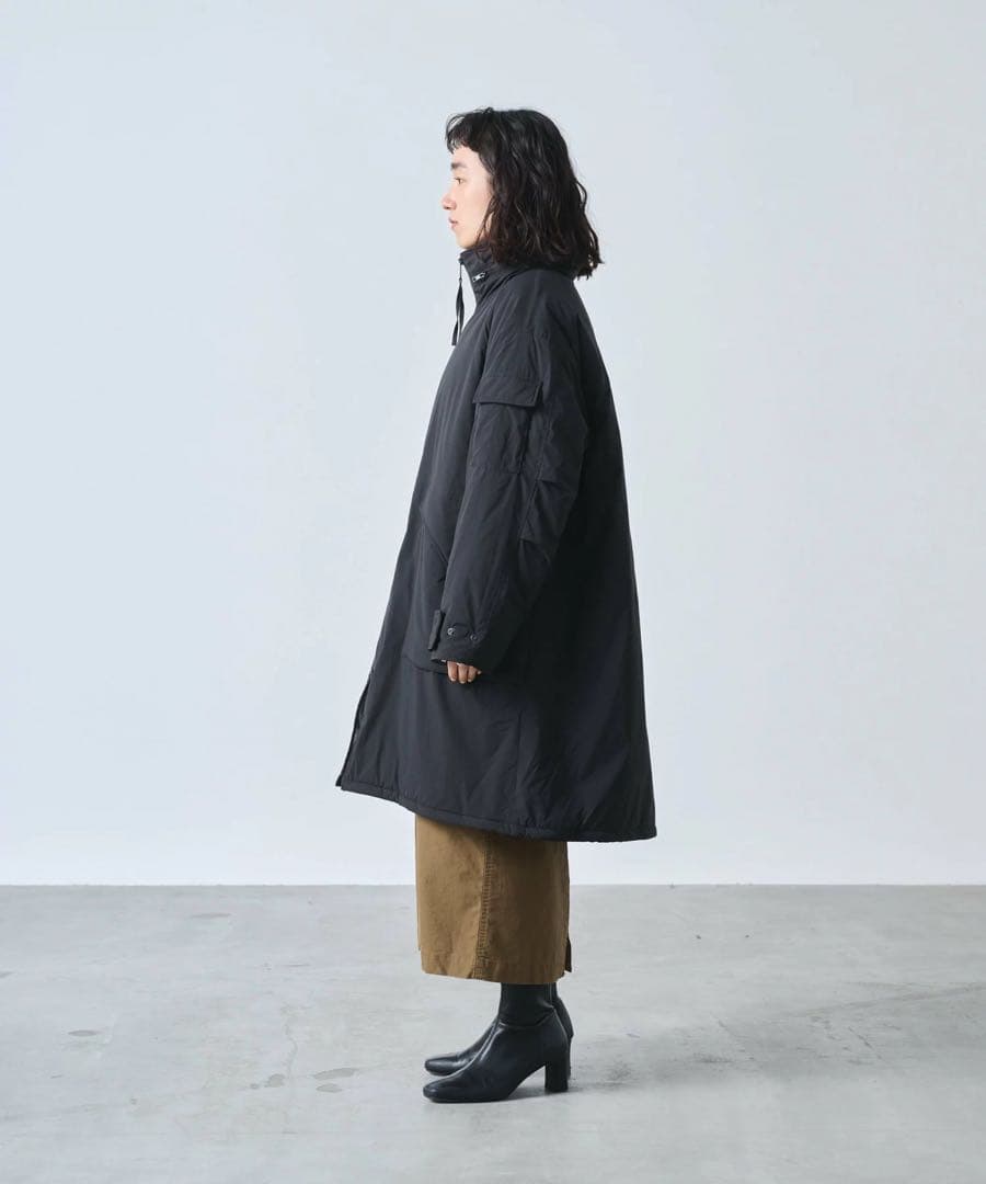 KHA:KI MIL PADDING COATミリタリーパディングコート