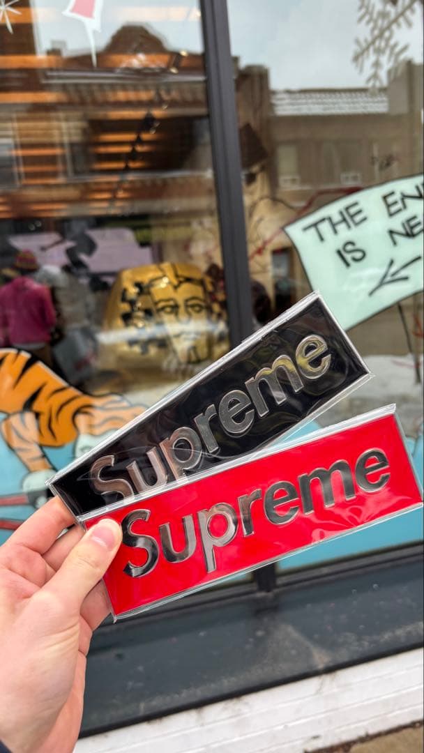 スケートボード Supreme Box Logo Car Emblem