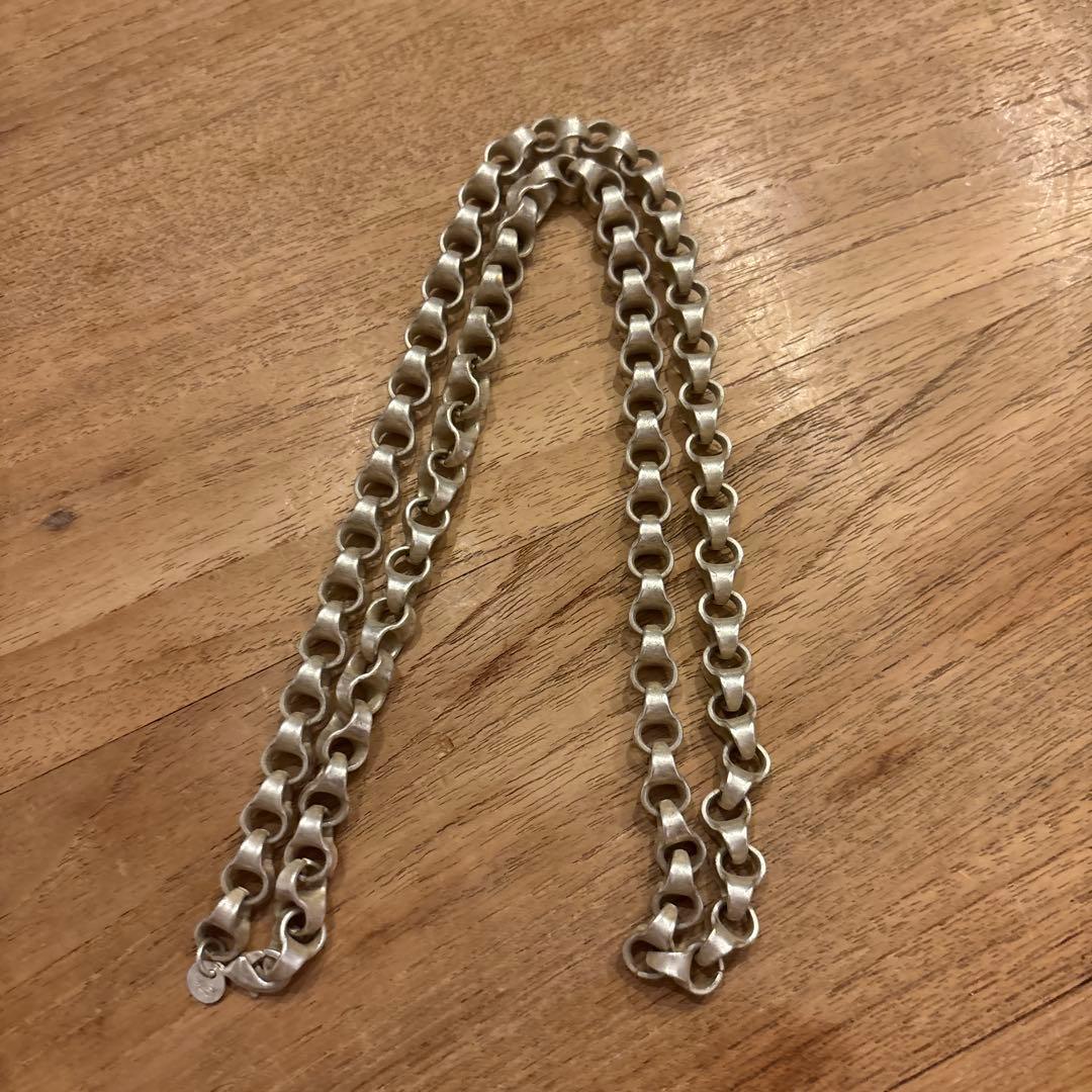 レア　ナバホ族　60cm チェーンネックレス　インディアンジュエリー