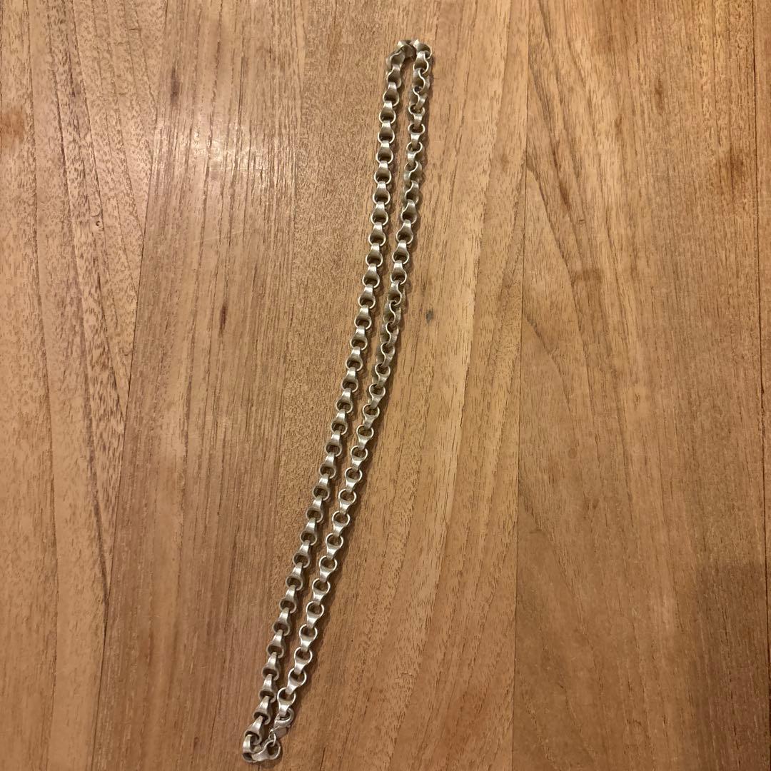 レア　ナバホ族　60cm チェーンネックレス　インディアンジュエリー