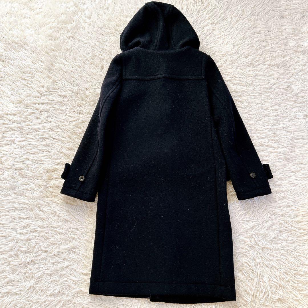 美品　HYKE ダッフルコート　ロングコート　ロング丈　トグル　ネイビー