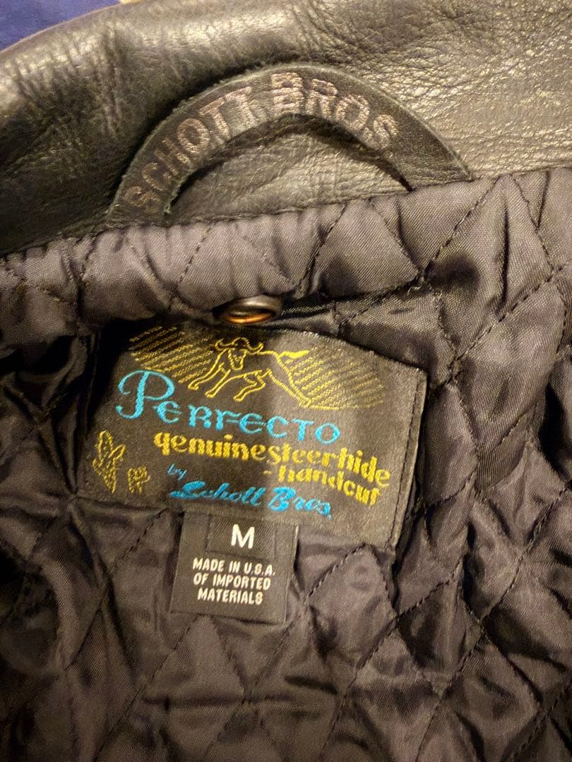 タッシエイ　Schott ONE STAR 519 モーターサイクルジャケ