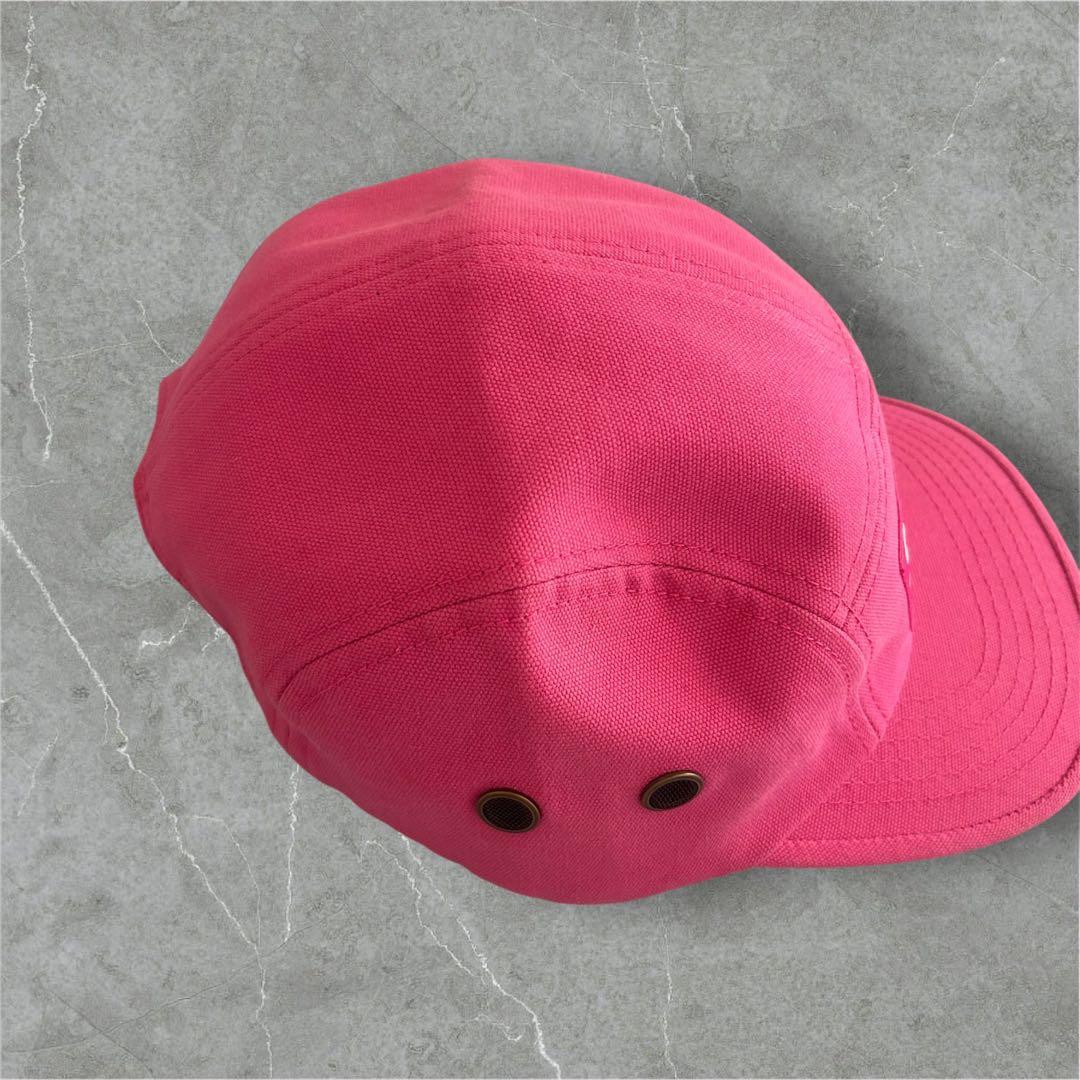 Supreme ピンク キャップ