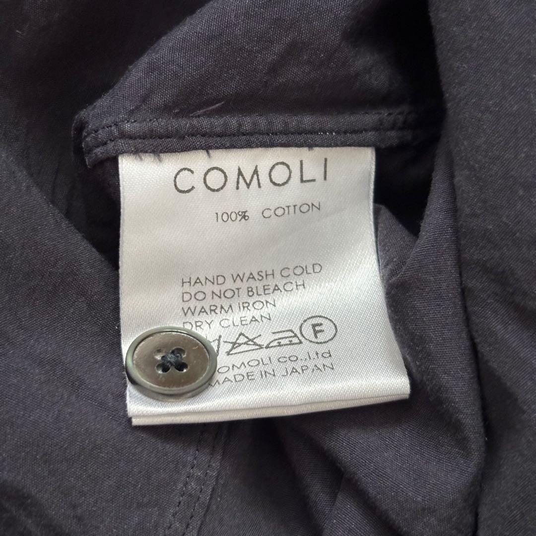 【名作良品】comoli コモリ バンドカラーシャツ 2