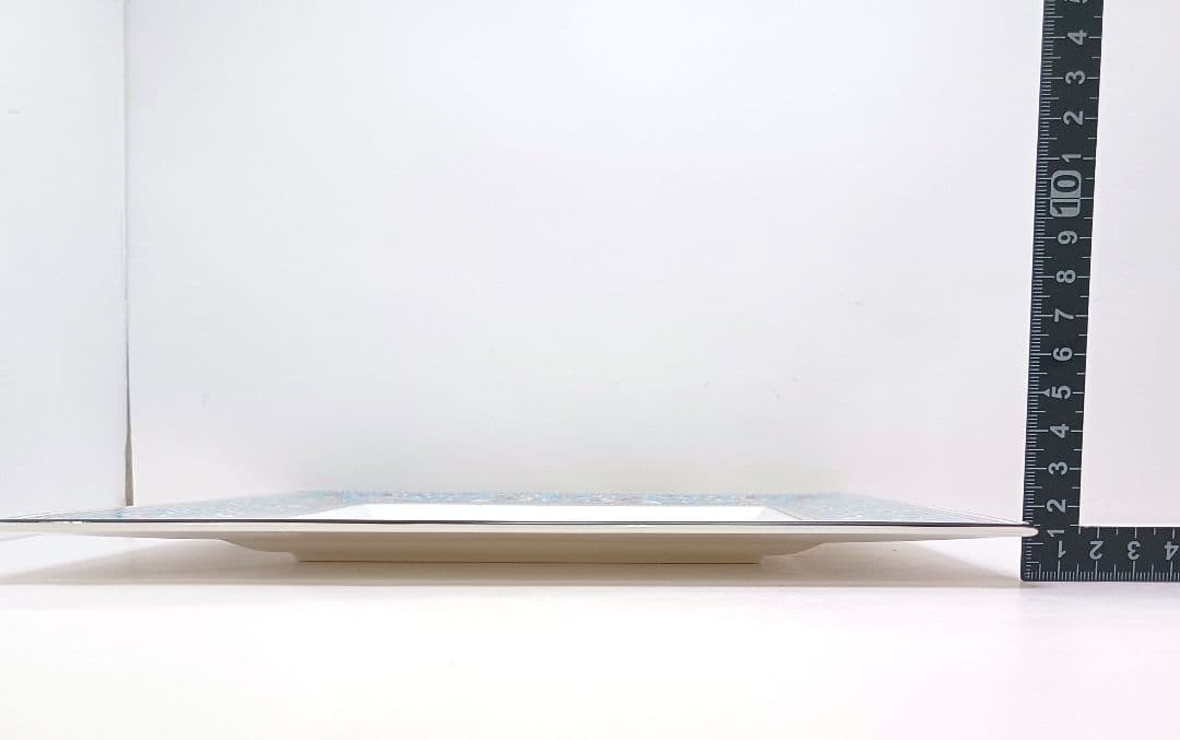 Y3332-6 ウェッジウッド フロレンティーンターコイズ 角皿 大皿 箱付