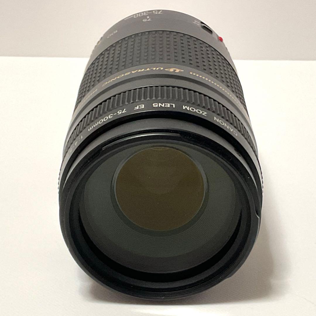 CANON キャノンズームレンズ　EF 75-300 F4-5.6Ⅱ ケース付き