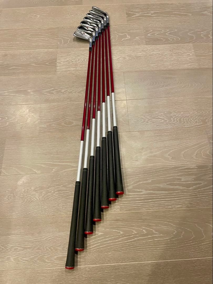 テーラードゴルフアイアン7本セット