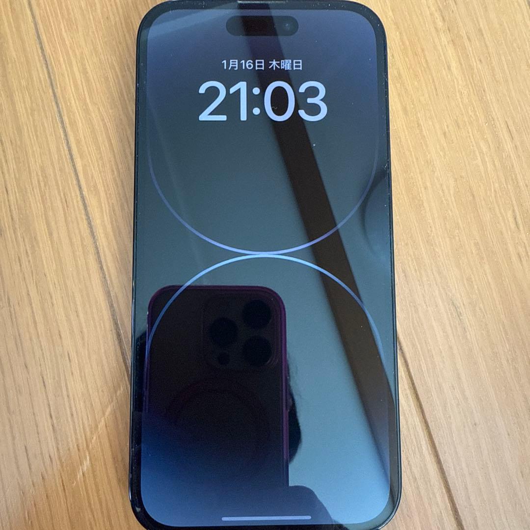 【極美品】iPhone14Pro スペースブラック