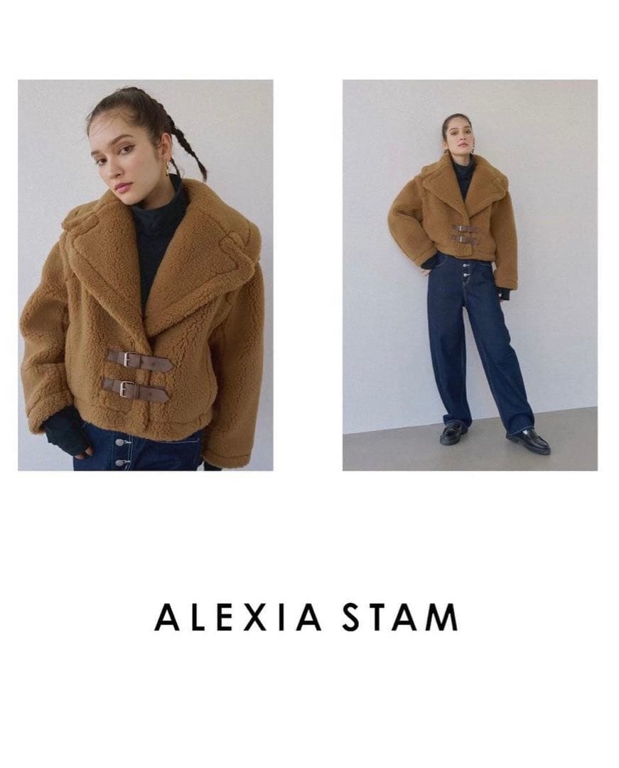 土日限定価格⭐︎ALEXIA STAM ☆Jacket アイボリー（新品）
