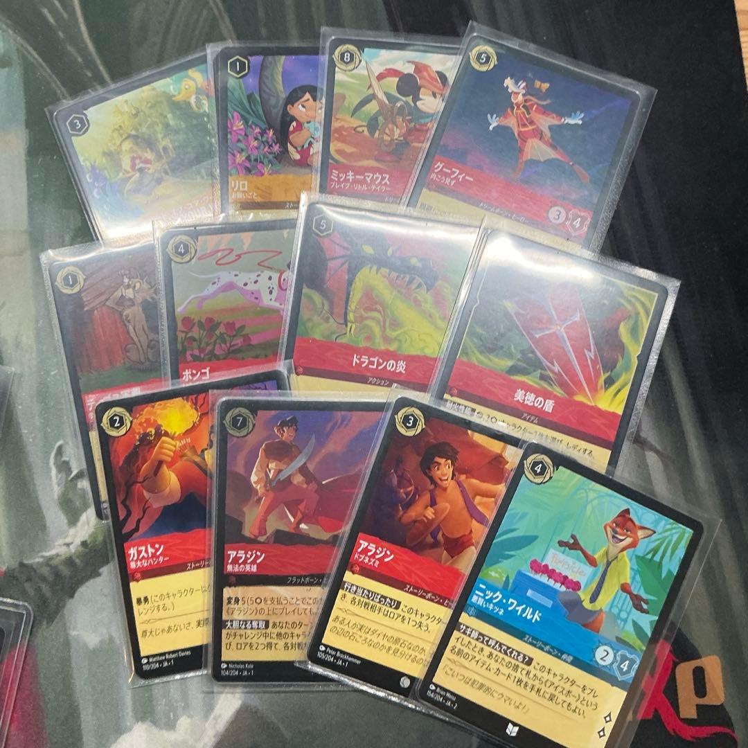 ロルカナ　引退品(1〜2弾) ルビアメデッキ+デッキパーツ等