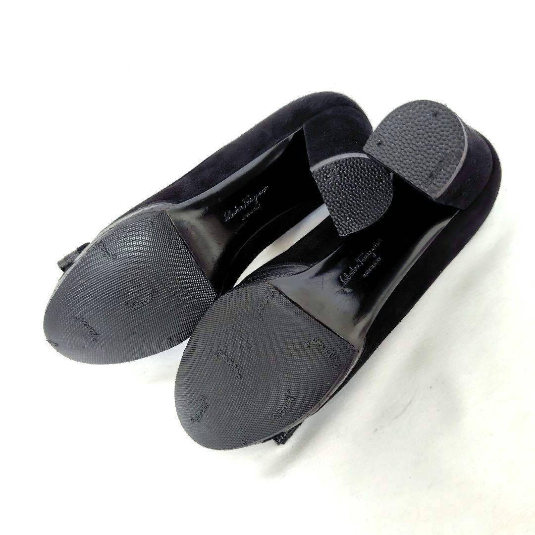 hafa28 フェラガモ クロエ 2点ヴァラ カルラ パンプス 黒